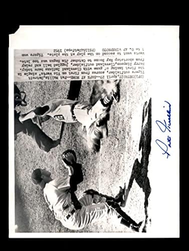 Pat Mullin Potpisan 1952. 8x10 Detroit Tigrovi originalni autogram s žicom