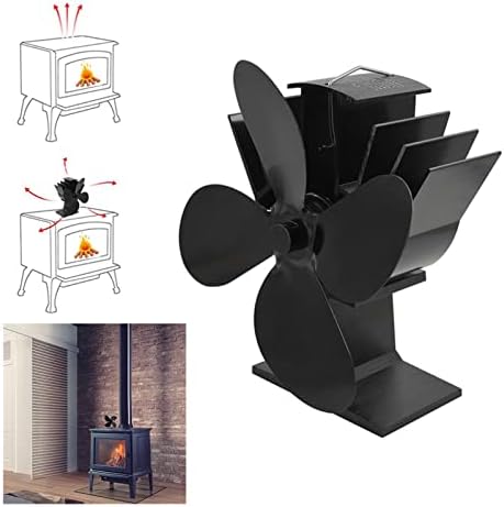 _ 4-toplinski ventilator za peć termodinamički ventilatori za kamin s plamenikom na drva tihi ekološki uređaj za distribuciju topline