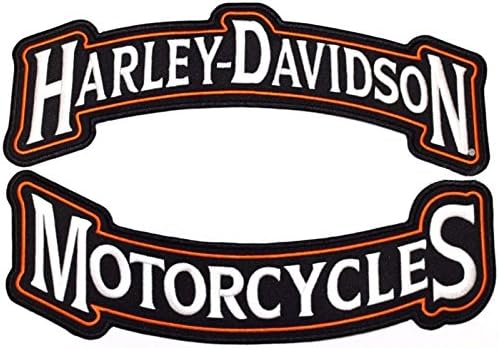Harley Rocker Patchs 12 Veliki vezeni motociklističke jakne