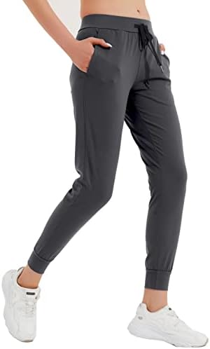 Vogucclo Womens Joggers hlače s džepovima izvlačenje atletskih vanjskih trčanja s trenirkama za vježbanje Jogging