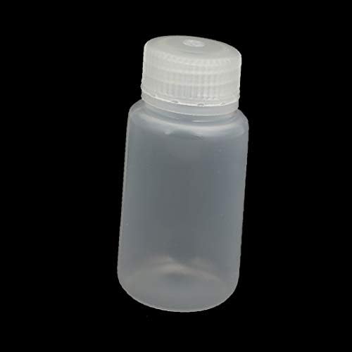 X-DREE 60ML PP plastični vijak Laboratorij za brtveni za brtvljenje boca Clear 5pcs (60ML PP tapa de Tornillo de Plástico Reactivo