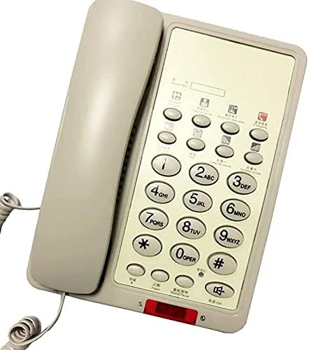 TAISK FIKSNI LANKELNI TELEFONSKI LANDELNI TELEFON s ID-om pozivatelja podesivi glasnoću Handsfree zvučnika za hotelske sobe