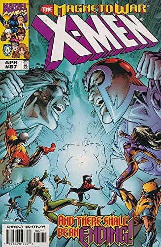 X-Men 87 VF; Marvel strip | Alan Davis Magneto Rat