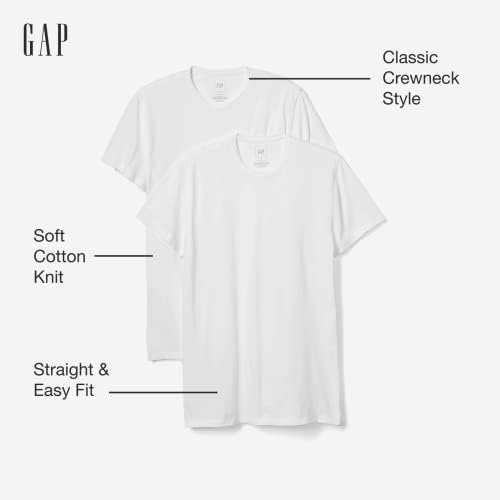Gap muški 2-pack majica klasične majice posade