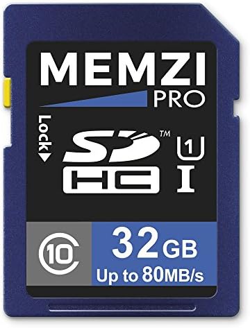 Memorijska kartica MEMZI PRO SDHC 32gb Class 10 80 MB/s. za digitalne fotoaparate Canon PowerShot SX500 is, SX420 is, SX412 is, SX410
