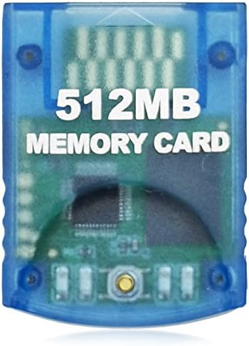 Brza pohrana od 512 MB za spremanje memorijskih kartica za igre kompatibilnih s paketima dodatne opreme za konzolu od 512 MB - plava