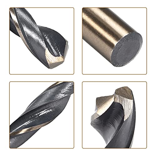 spiralne bušilice 4341 8 mm brzi čelik s ravnim drškom od 8 mm za nehrđajući čelik, legirani metal, plastiku, drvo