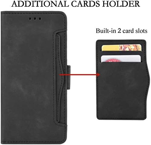 Futrola od 10 do 10, magnetska zaštita cijelog tijela, preklopna kožna torbica za novčanik otporna na udarce s držačem Memorijske kartice