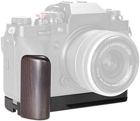 Wepoto XT4-B ručno prianjanje Ploča s brzim otpuštanjem kompatibilna s Fujifilm X-T4 kamerom -Aluminium ebony
