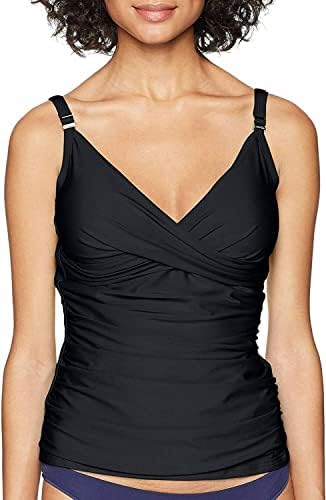 Standardni Ženski Tankini kupaći kostim u A-listi s podesivim naramenicama i kontrolom volumena trbuha
