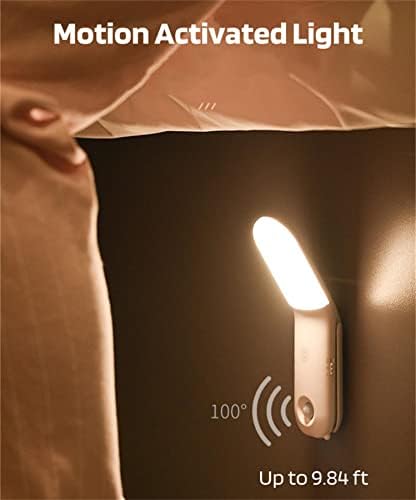 Noćno svjetlo senzora pokreta prijenosna punjiva mini stolna svjetiljka s mogućnošću zatamnjivanja noćno svjetlo za spavaću sobu za