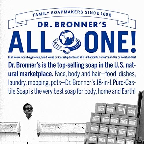 Dr. Bronner's-čisto-očit tekući sapun-napravljen od organskih ulja, 18-in-1 upotreba: koža sklona aknama, perut, rublje, kućni ljubimci