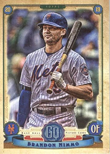 2019 Topps Gypsy Queen 176 Brandon Nimmo New York Mets MLB Trading Card