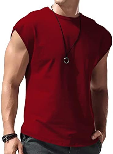 Tiaobug muške ležerne košulje bez rukava ruganje kornjače turtleneck pulover vrhovi donji prsluk vrhovi prsluka