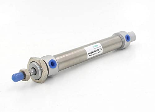 Dvostruko djelovanje pneumatski mali cilindri od nehrđajućeg čelika 25 mm provrta 275 mm moždani udar MA25-275 Mini zračni cilindar