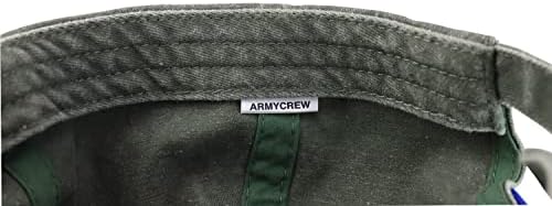 Armycrew xxl Preveliki veliki oprani pamučni pigment obojeni nestrukturirana bejzbolska kapa