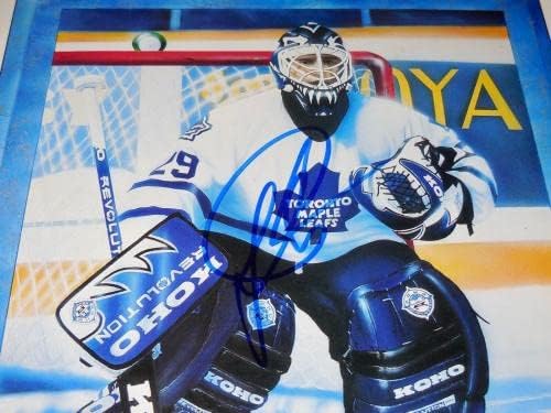 Felix Potvin Autografid 8x10 Fotografija u boji - Maple Leafs! - Autografirane NHL fotografije