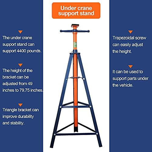 Underhoist Tripid Stalk 2 tona kapacitet visoki podizanje stajališta ispod stajališta visoke pozicije visokog položaja, visina do 80
