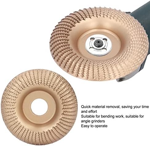 22 mm / 0,87in disk za rezbarenje drva, kotač za oblikovanje od nehrđajućeg čelika, za kutne brusilice, rad na savijanju