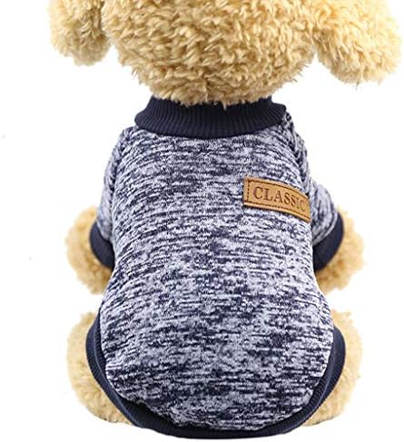 Džemperi za štene za dodatne male pse dječaci kućni ljubimac klasični džemper džemper odjeća topli džemper zima mala pseća košulja
