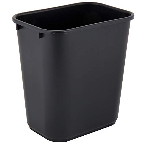 Pro & Family 28 Qt. / 7 galona / 26 litara crni pravokutni otpad. Kuhinjsko smeće Can uredski smeće može reciklirati košaru za otpad
