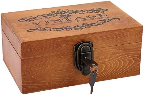 Vintage drvena vintage stil drvena kutija zaslon ukras drveta kutija za pohranu ukrasna kutija