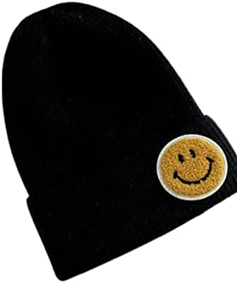 Muška i ženska kukičana kapa s emojijima / 11 opcija boja / zimska kapa od mekog akrila / Mekana i rastezljiva