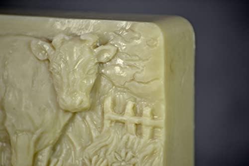Krava silikonski kalup za izradu sapuna, svijeću, smolu, glinu, žbuku i druge zanate